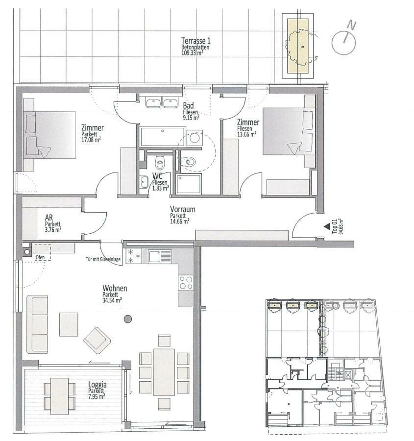 Ferienwohnung Narzisse - City Appartement Im Kurpark Bad Aussee Zewnętrze zdjęcie